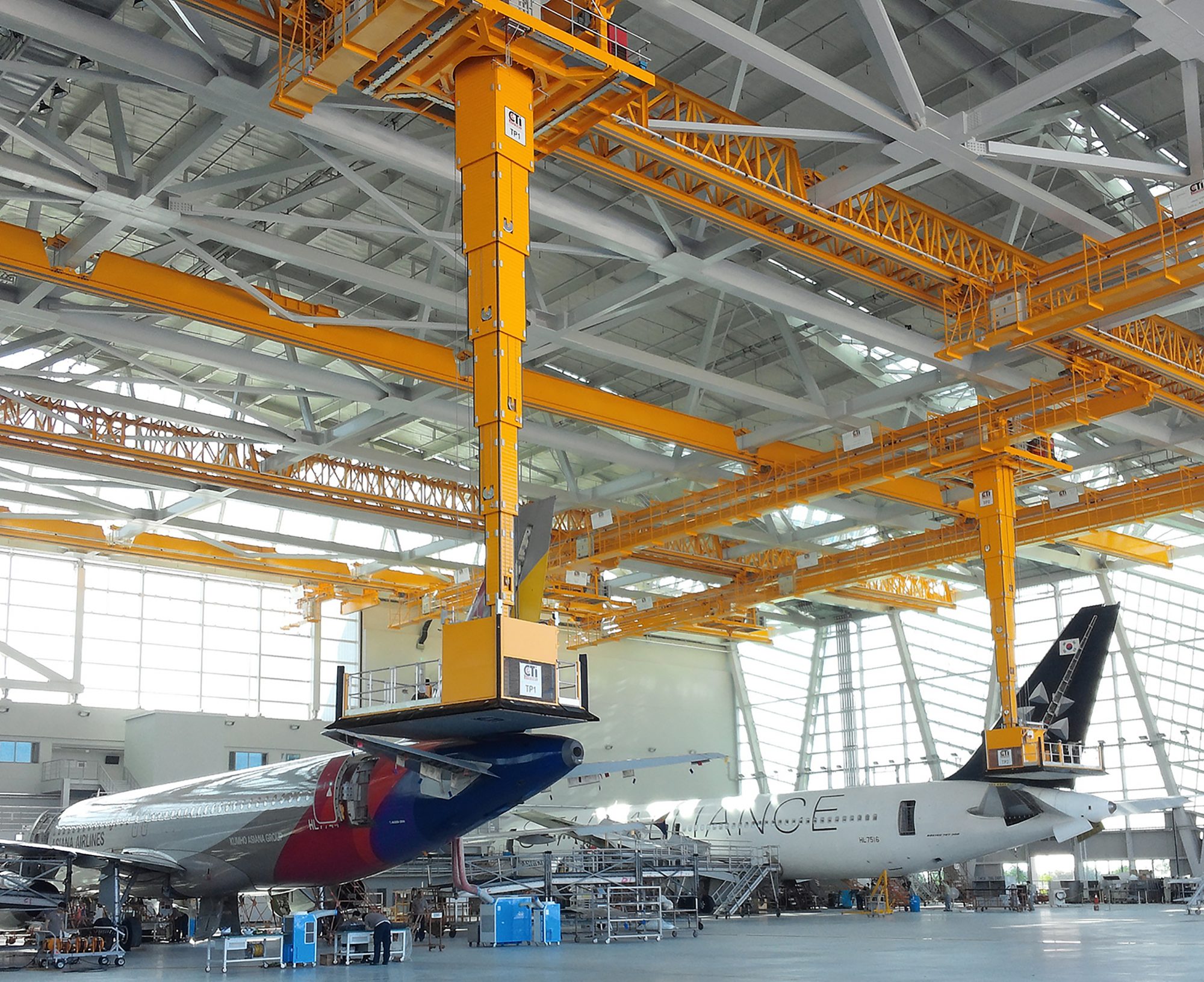 Aircraft Paint, Maintenance and Manufacturing Solutions CTI Systems