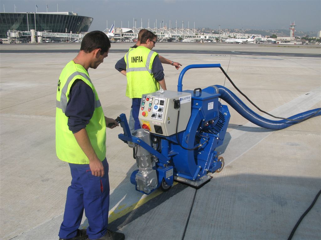 Surface Preparation Technologies for Airports - BLASTRAC