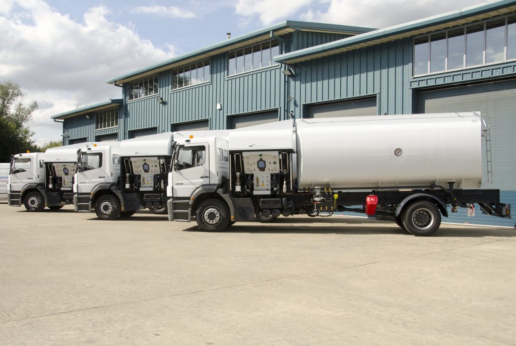 Flightline Support Ltd Aircraft Refuelling Vehicles and AVGAS Bowsers