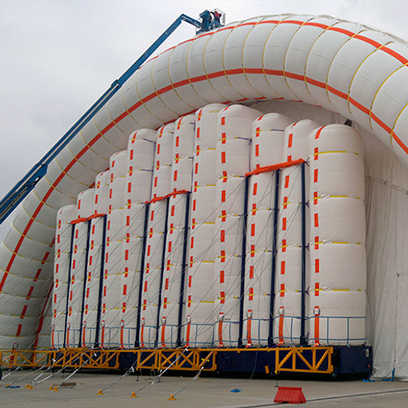 Temporary inflatable hangars and structures Airport Suppliers