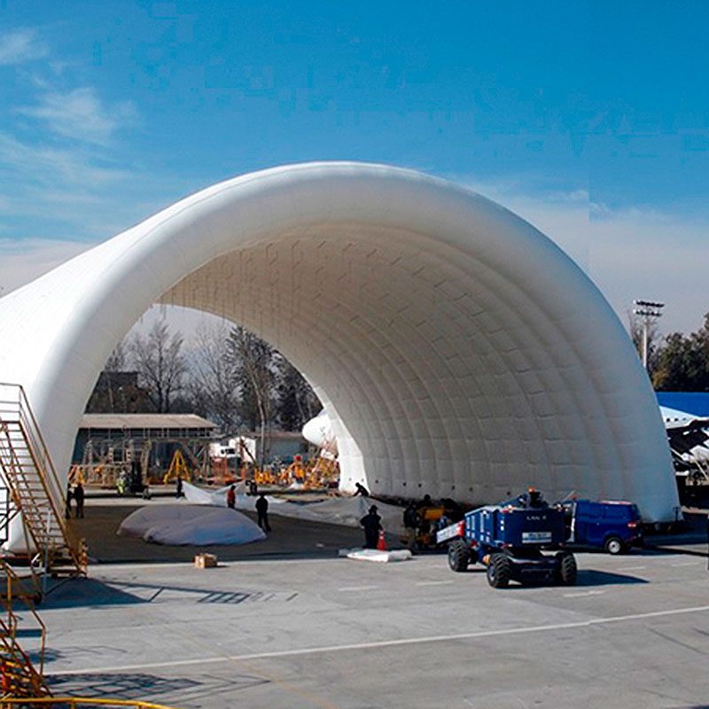 Temporary inflatable hangars and structures Airport Suppliers