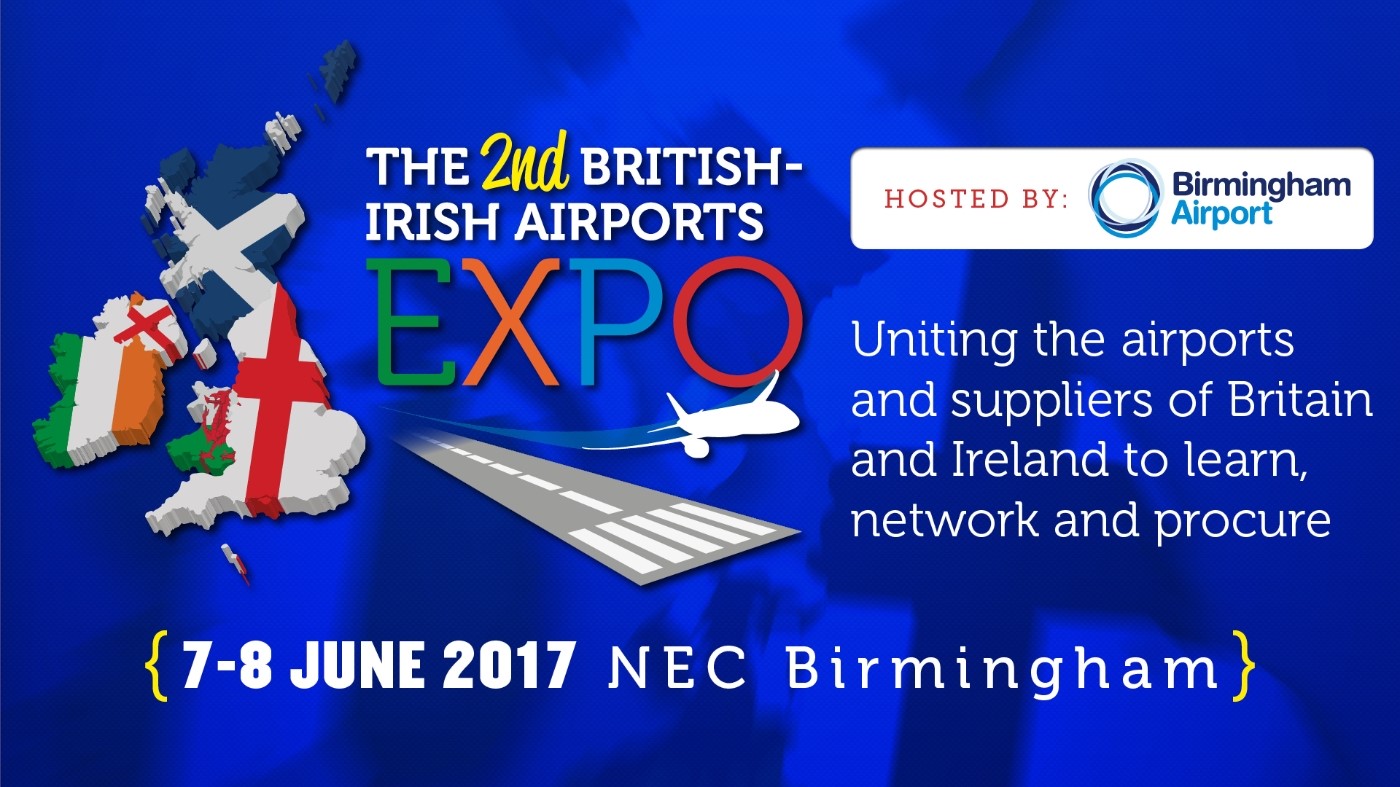Senior Airport leaders (and Chris Kamara) confirmed for British-Irish Airports EXPO Conference, 7-8 June 2017