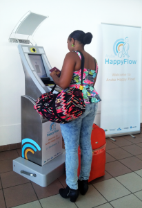 Vision-Box Aruba Happy Flow Check-in Kiosk