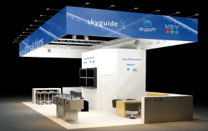 Skysoft event stand