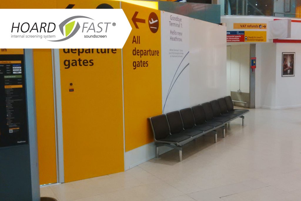 Airport Fit Out and Construction Hoarding Solutions Westgate