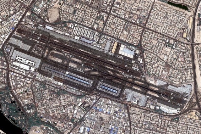 Dubai Airports Release Satellite Image Of Concourse D At Dubai