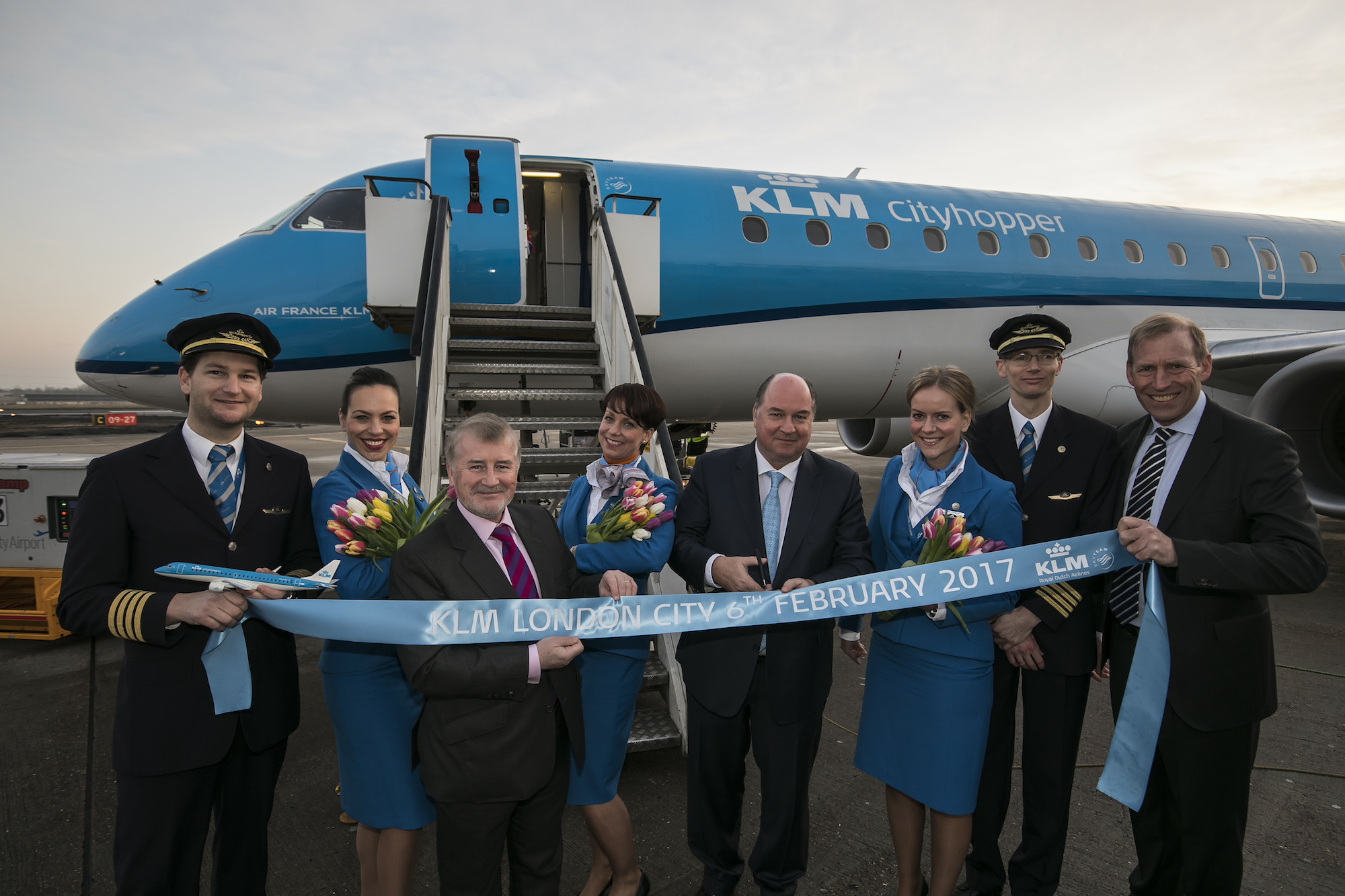KLM Returns to London City Airport for the first time in almost 8 years