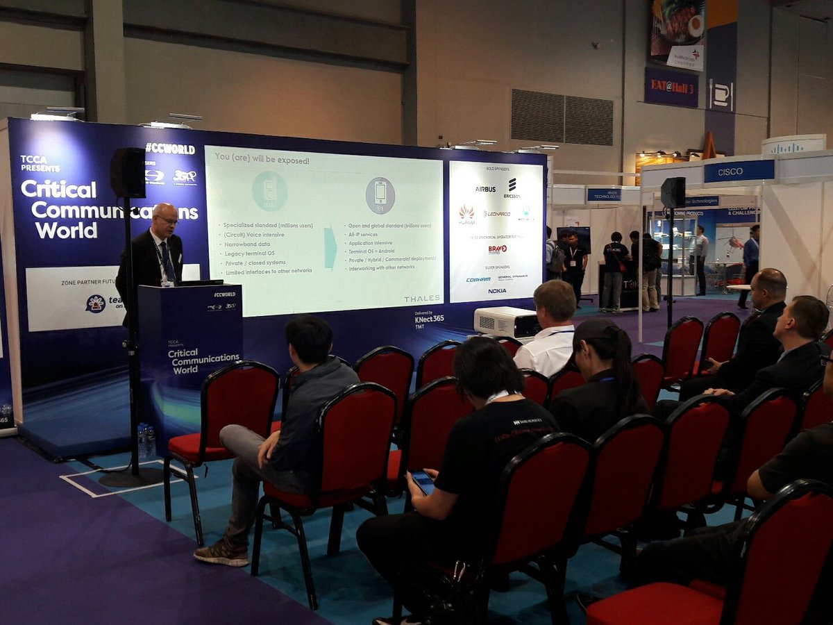 See all the highlights from this years Critical Communications World