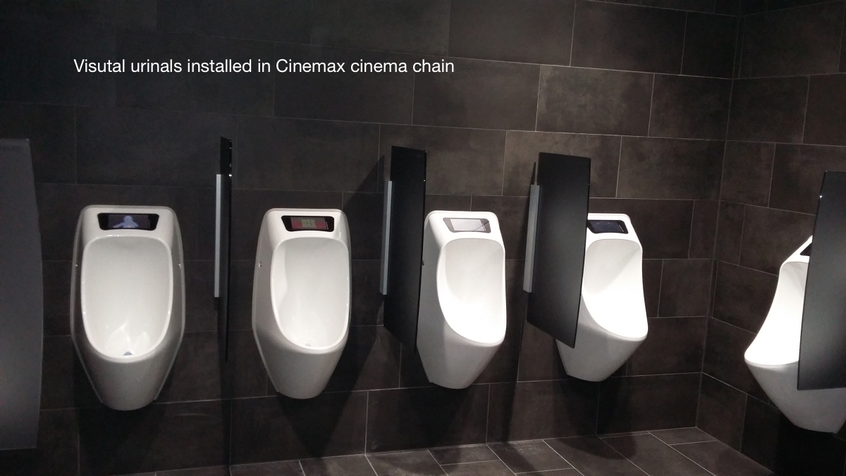 Airport washroom solutions, urinals, dryers, sensor taps Ecoprod