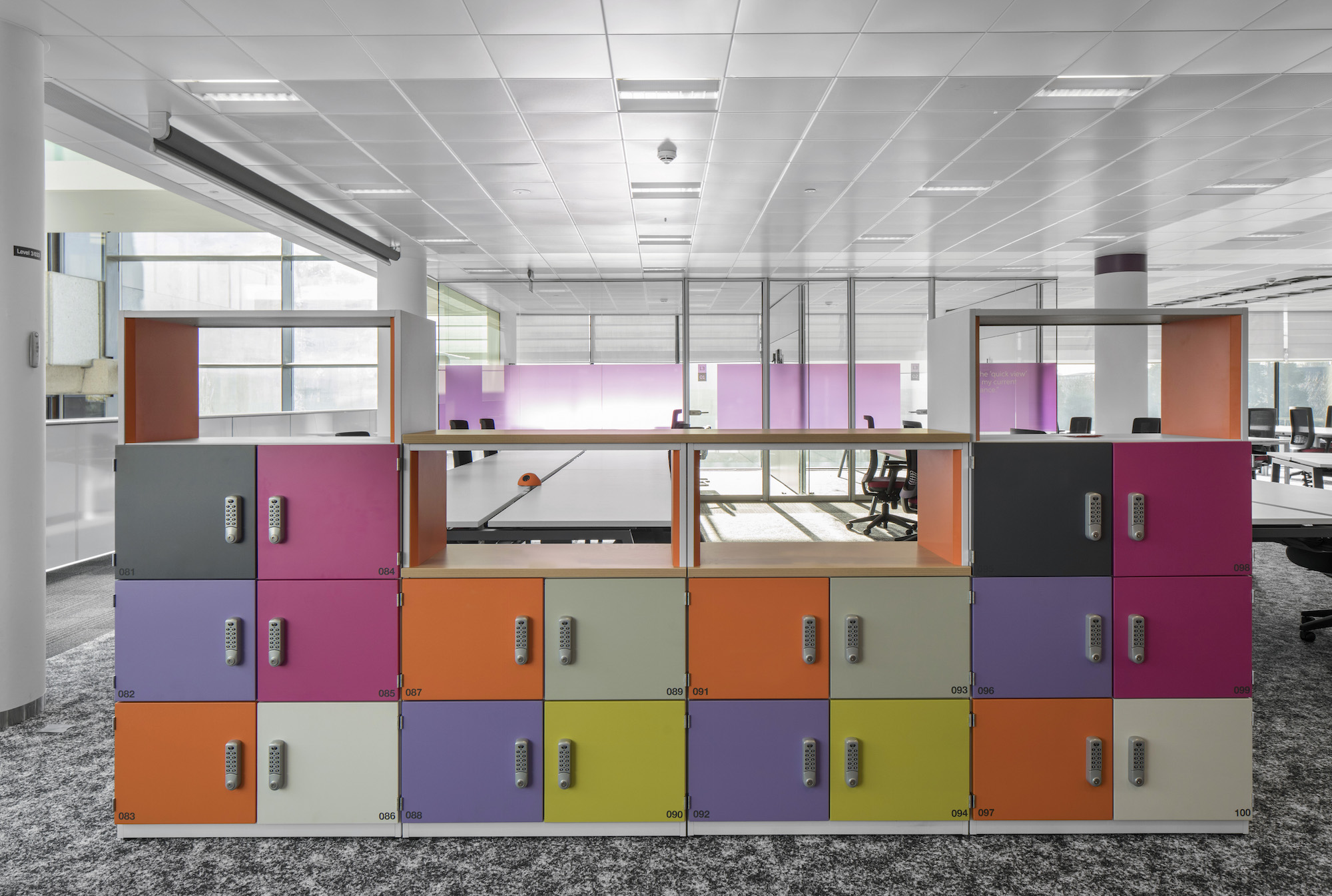 Airport Storage & Furniture Solutions Bisley Lockers, Industrial