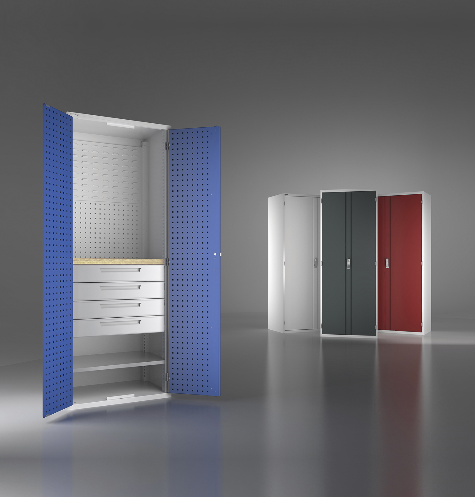 Airport Storage & Furniture Solutions Bisley Lockers, Industrial