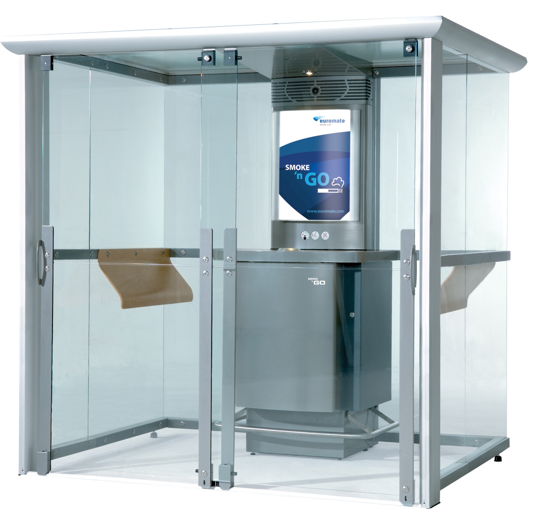 Indoor Smoking Cabins Euromate B.V. Air Cleaners for Tobacco