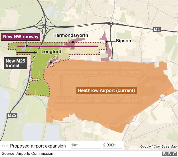 Airport News Heathrow Proposed Expansion 