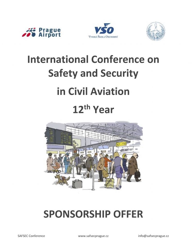 Be a sponsor at Prague Airport's International Safety and Security