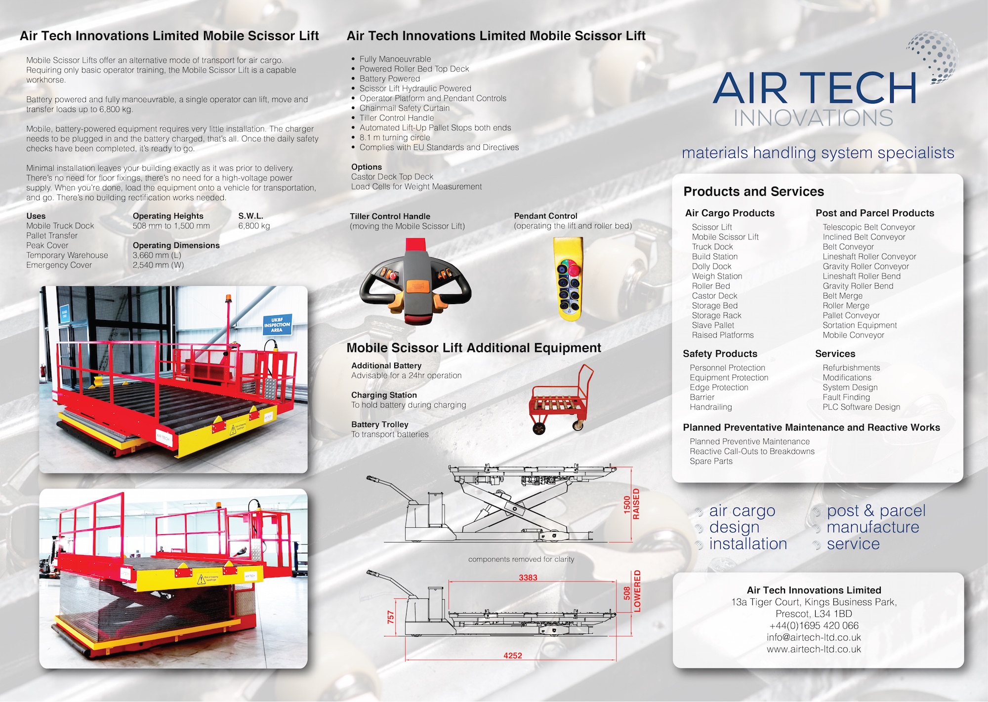Air Cargo Handling Equipment Air Tech Innovations Limited