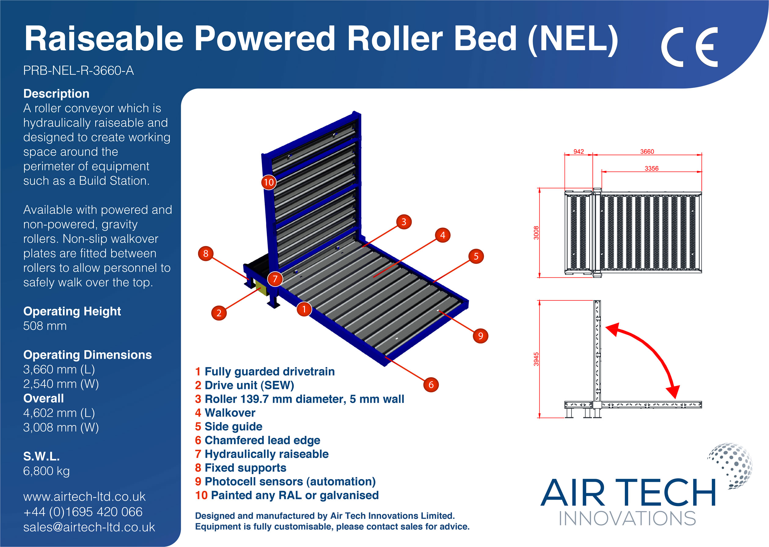 Powered Roller Beds Airport Suppliers