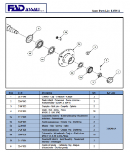High Quality Distribution of FAD Assali Industrial Axles - Axles
