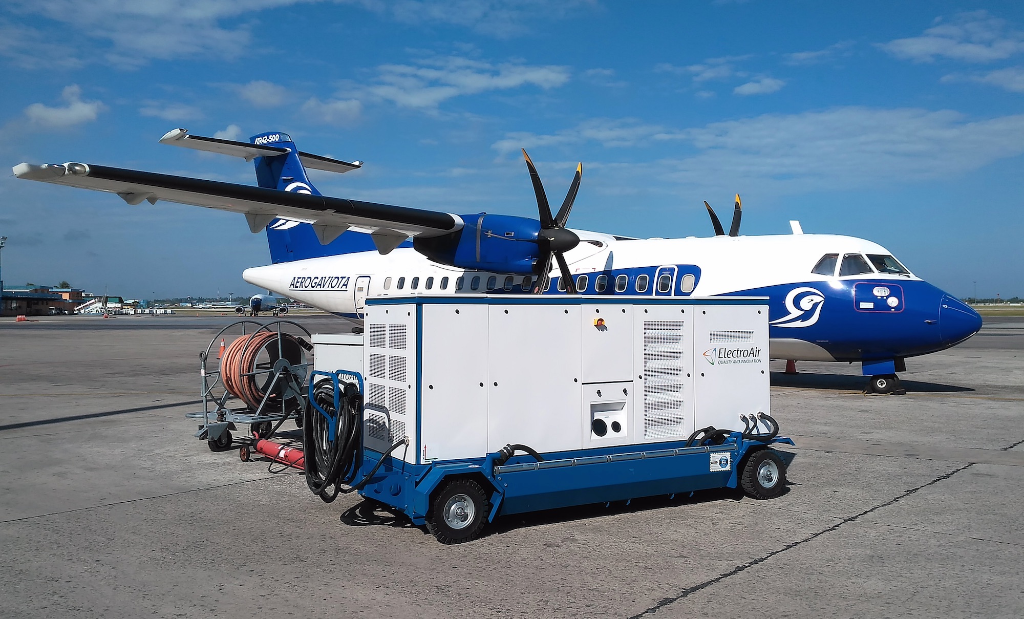 Ground Electric Power Supply Systems for Aviation ElectroAir