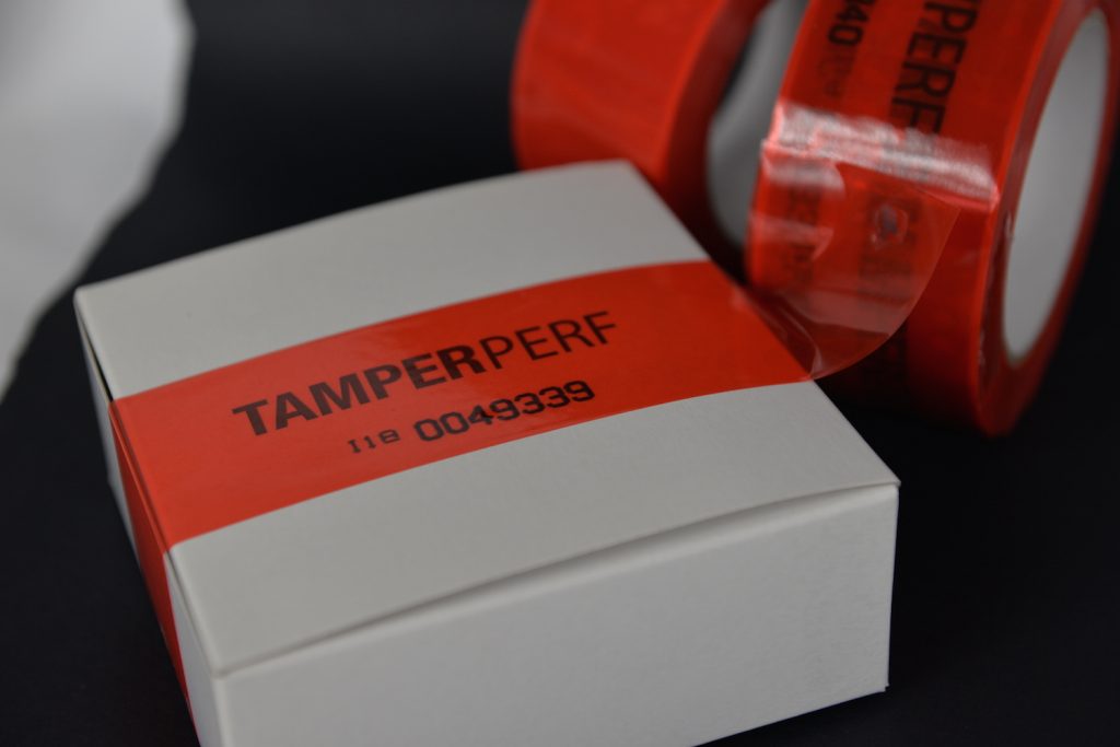Tamper Evident Labels for Access Covers