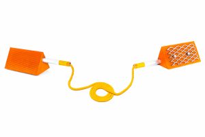 Mark II Twin Chock Orange with rope