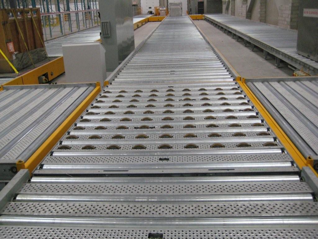 System Level 508 Powered Motor Powered Roller Deck Airport Suppliers