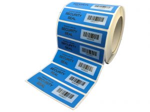 70mm x 12mm Security Seal DO NOT TAMPER Non-Transfer void Labels 