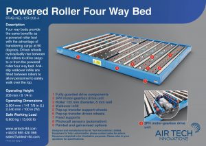 Powered Roller Bed