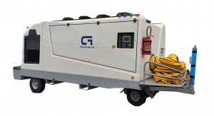 GF15 - Mobile Air Conditioning Unit & Combo for Aircraft Codes B to C - ACU combined with 400Hz / 28 Vdc power supply