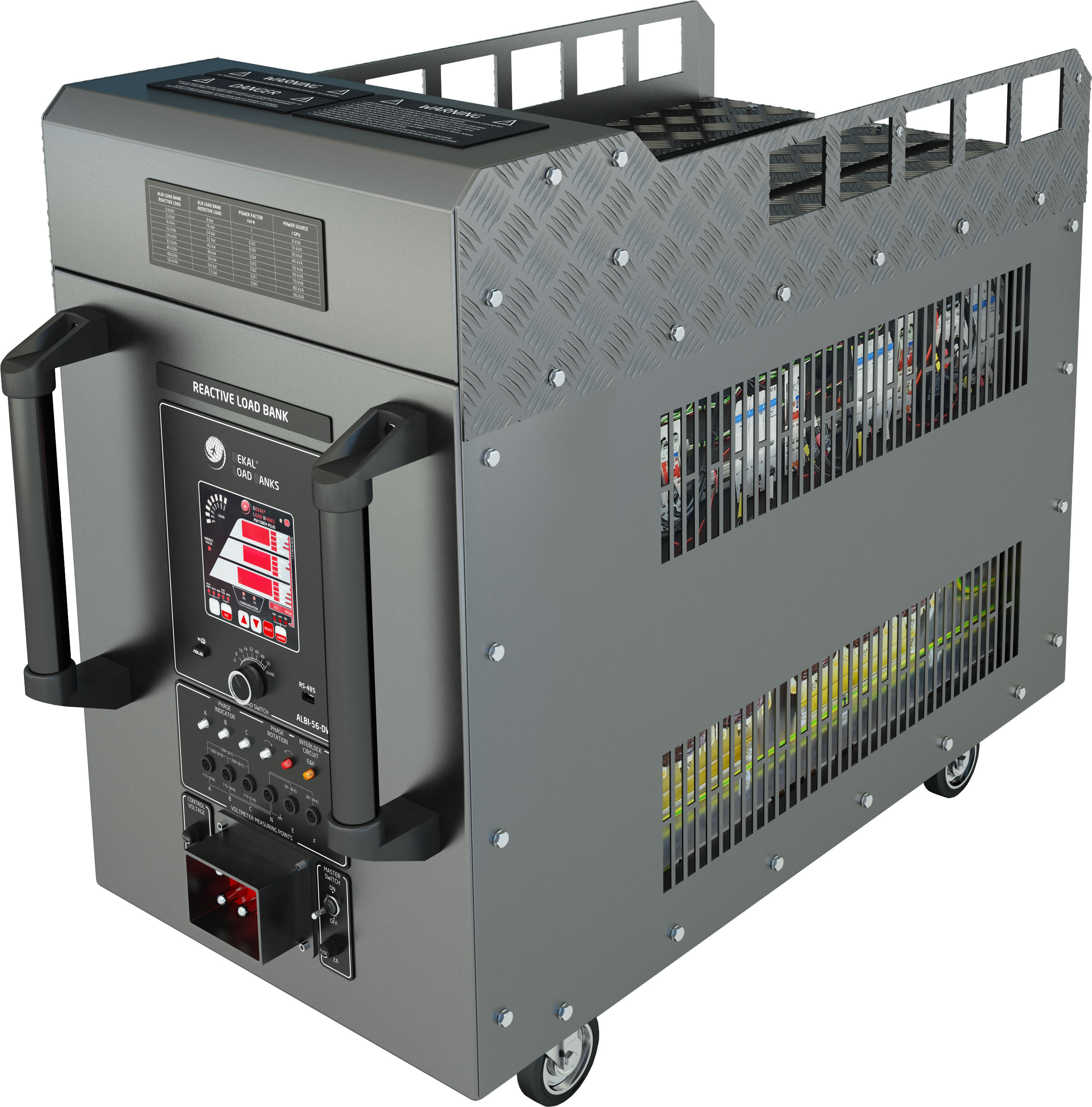 SPECIAL REACTIVE DEKAL DIGITAL LOAD BANK 400Hz AC Airport Suppliers