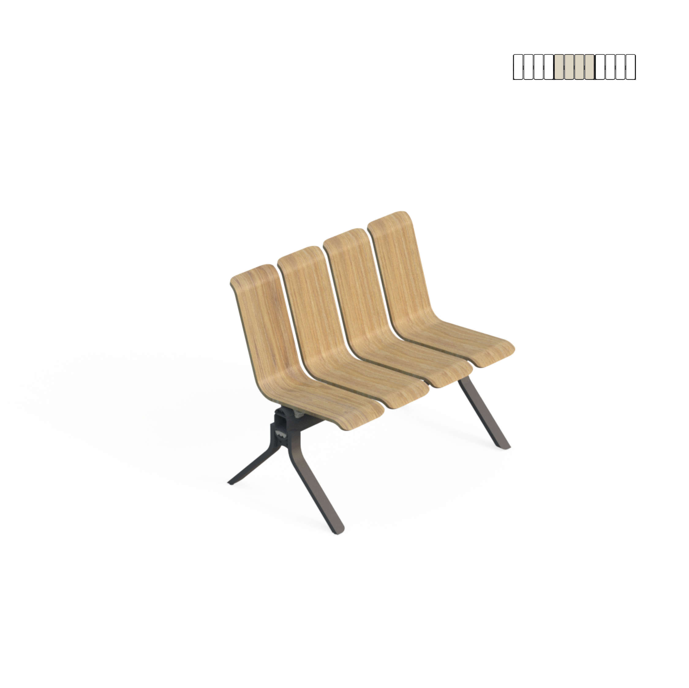 Green Furniture Concept Ascent Back 100 Airport Suppliers