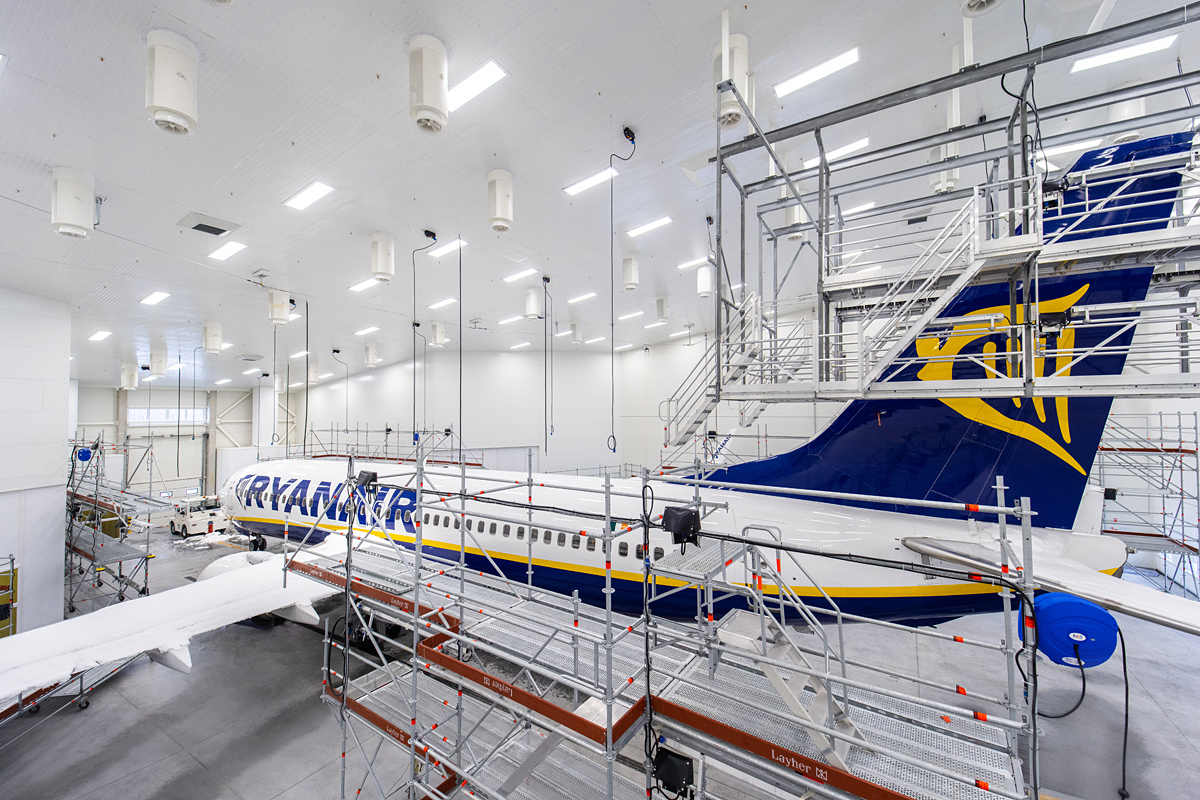 MAAS 3 Aviation opens new worldclass aircraft paint shop in Kaunas