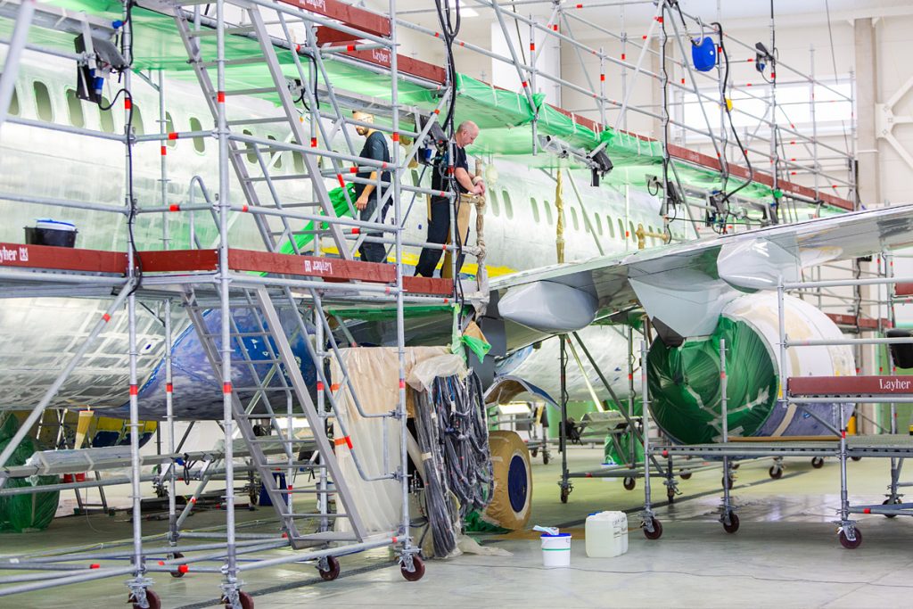 MAAS 4 Aviation opens new worldclass aircraft paint shop in Kaunas