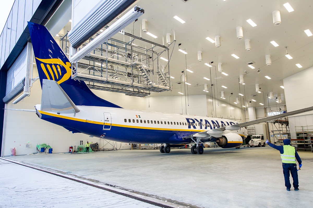 MAAS 5 Aviation opens new worldclass aircraft paint shop in Kaunas