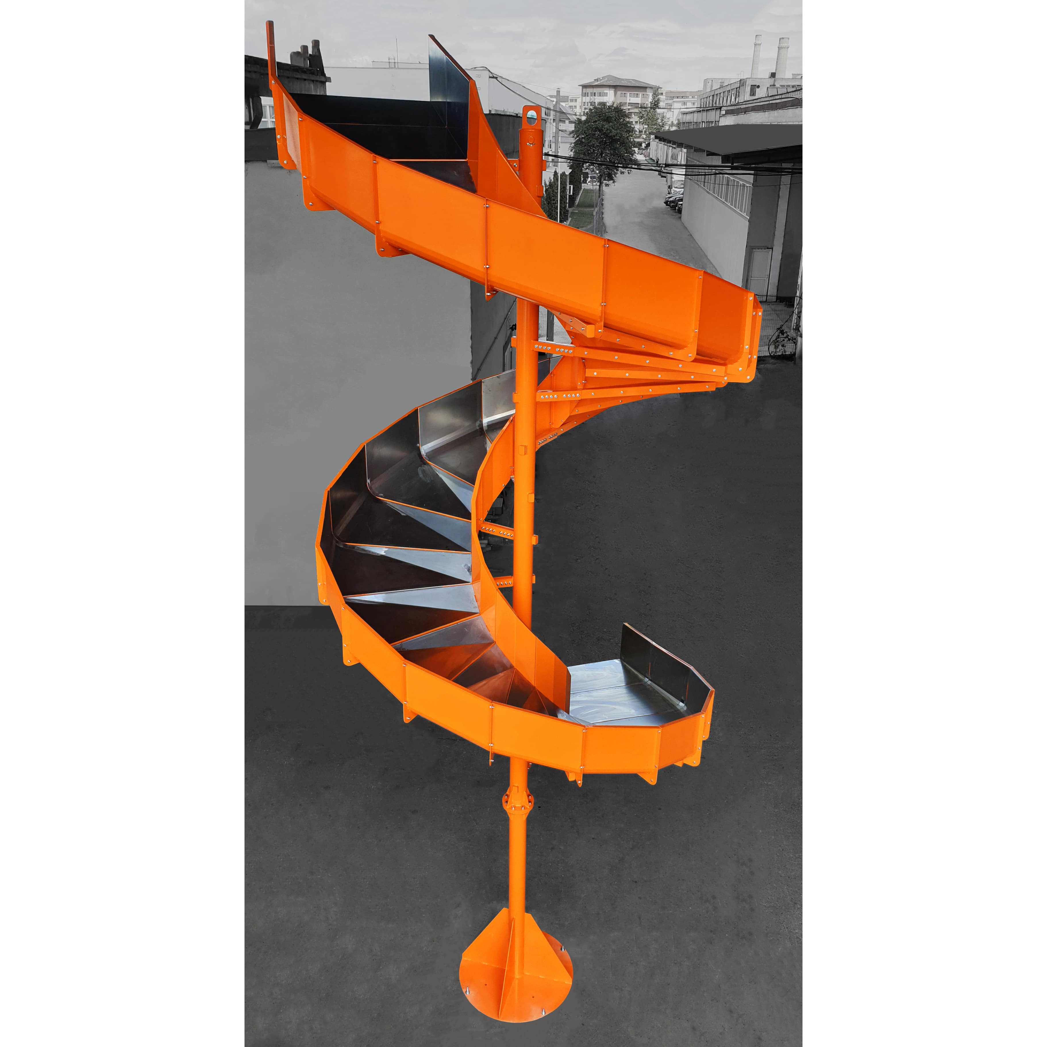 SELF_TRUST_5. Custom Spiral Chutes Baggage Handling Solution (5