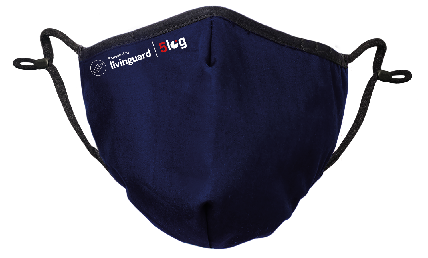 5log_FaceMask_Front_BLUE Airport Suppliers