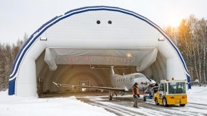 Inflatable Aircraft Hangar