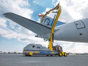 Aircraft Exterior Cleaning Robot