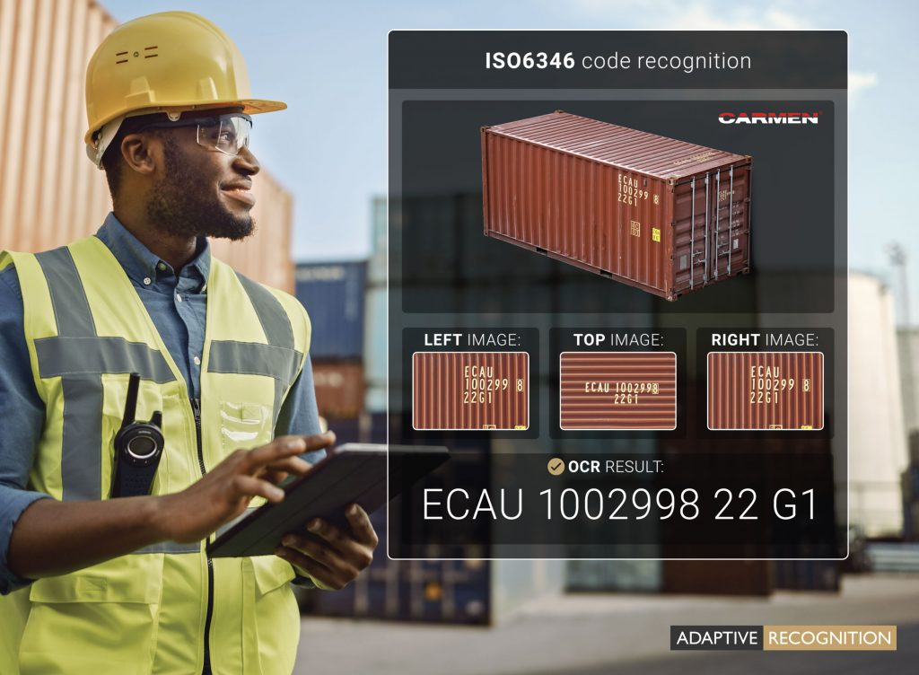 Adaptive Recognition carmen container codes main image - Airport Suppliers