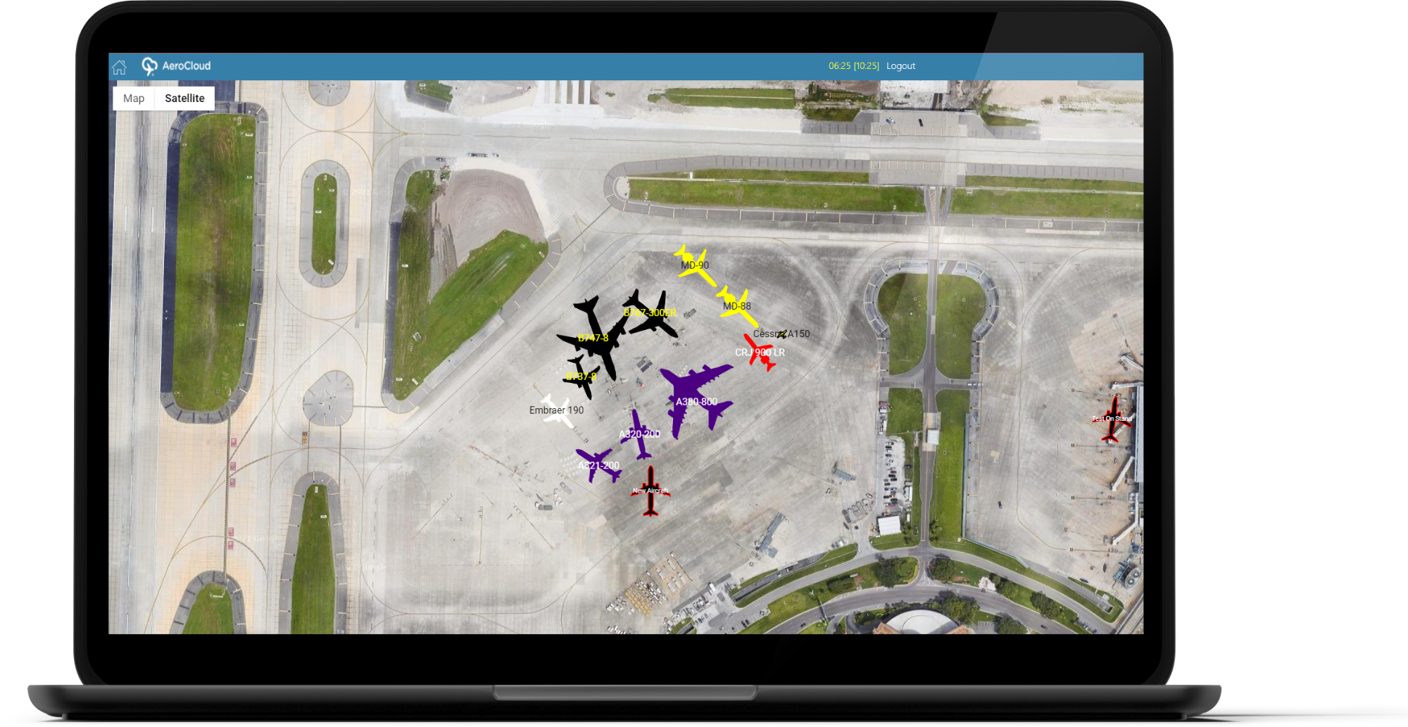 AeroCloud Remote Stand Plan Airport Suppliers
