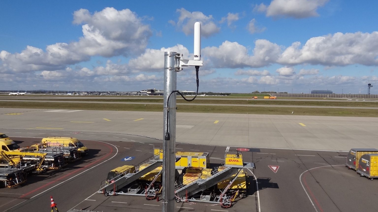 ERA surface monitoring system installed at Leipzig airport, Germany