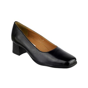 Amblers Walford Shoe X Wide (Black/Navy)