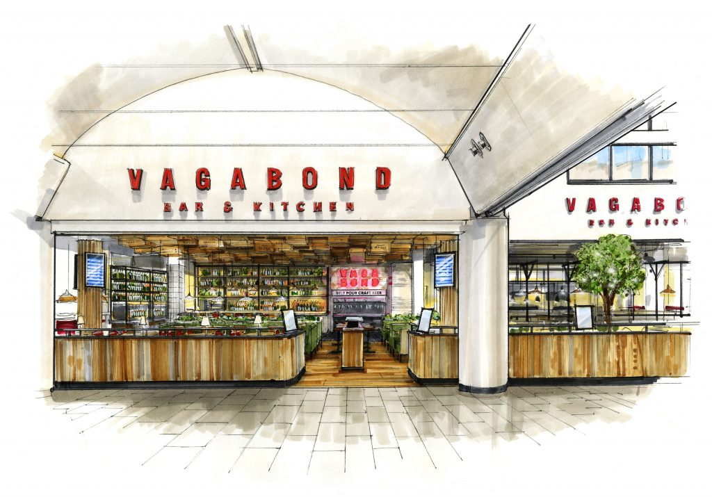 London Gatwick Airport to celebrate English wine and local produce with opening of Vagabond and