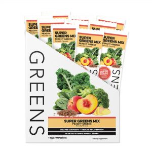 Greens: Peachy Greens Mix