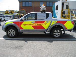 Vehicle Livery and Wraps - Bluelite Graphics for Airport Services