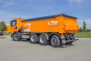 ASW asphalt profi thermo – push-off trailer