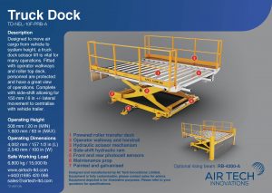 Truck Dock Scissor Lift
