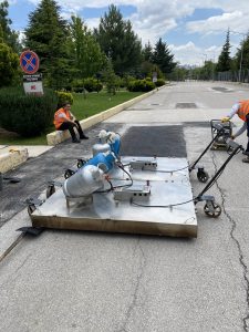 ASTEK Infrared Asphalt Patching System