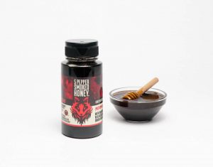 Pepper Smoked Honey - Badger Honey Spoon