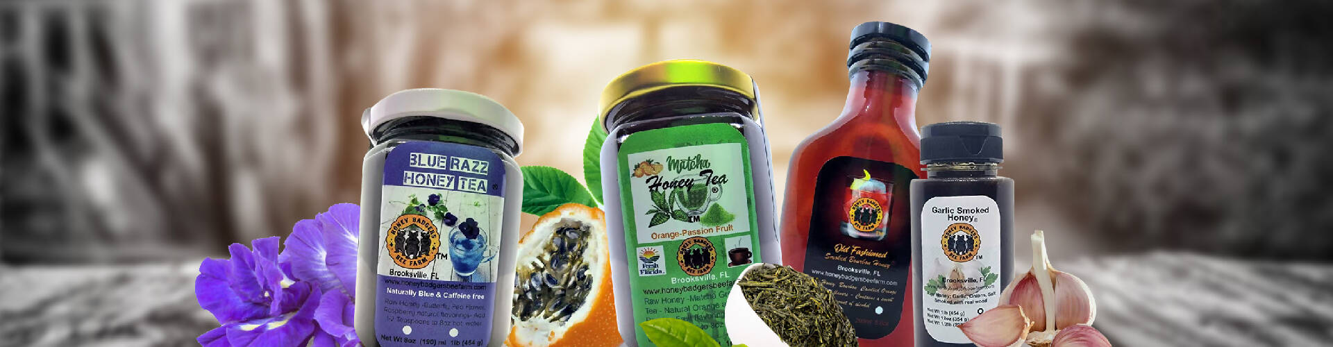 All-In-One Honey Teas - Honey Badgers Bee Farm - Airport Beverages 