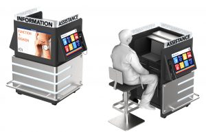Agency Podiums and Information Desks
